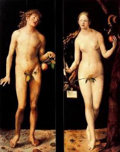 Adán y Eva: Alberto Durero (1507)