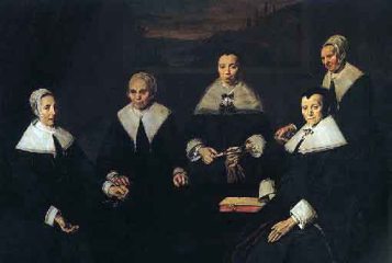 Frans Hals: "Rectoras del Asilo de Ancianos de Haarlem"