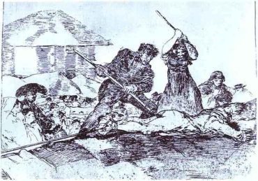 Francisco de Goya. Desastres de la Guerra. Grabado