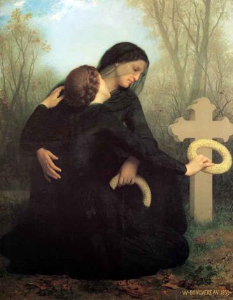 William Adolphe Bouguereau: El día de los muertos (1859). Burdeos, Musée des Beaux Arts